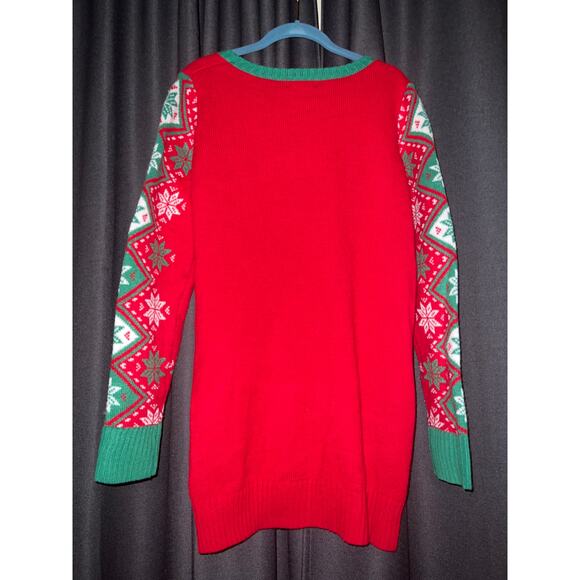 Ugly Christmas Sweater Xmas Size Large - Picture 3 of 3